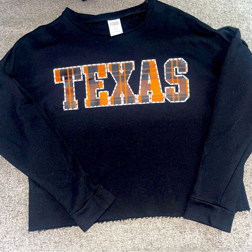 TEXAS crop sweater